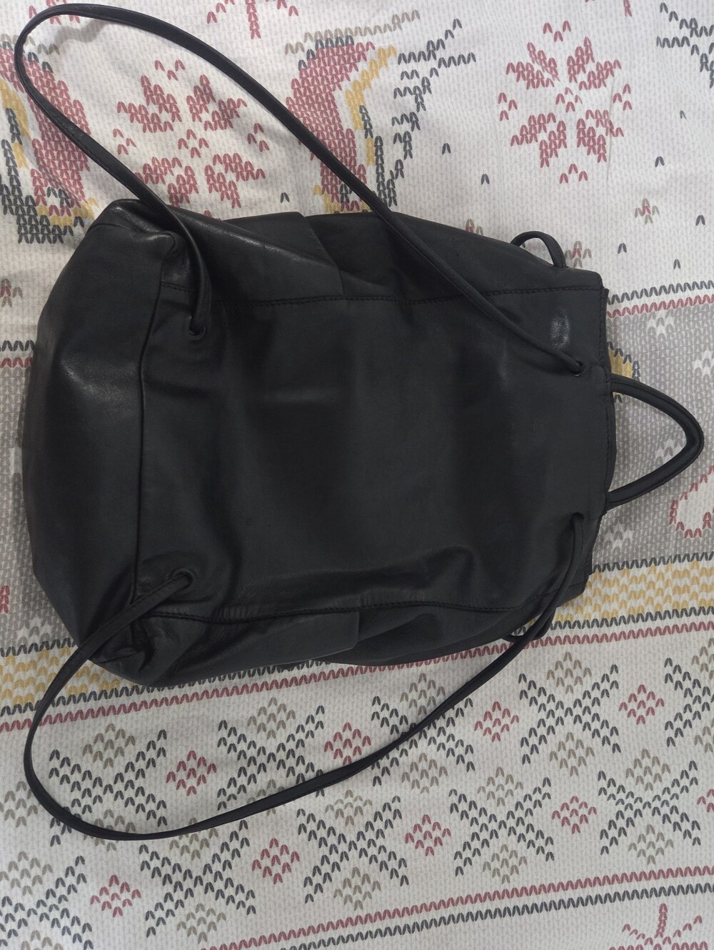 COS Unstructured Leather Backpack - Picture 7 of 7
